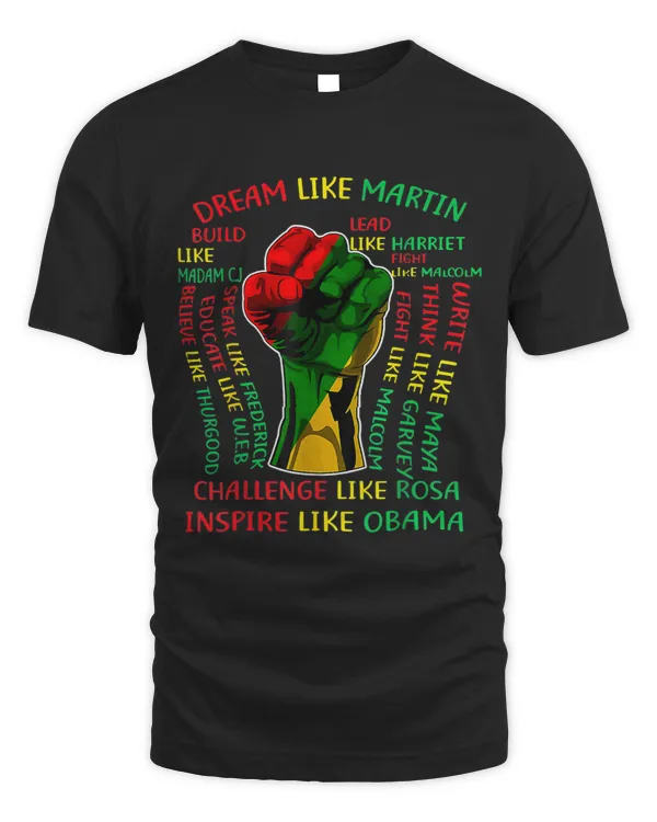 Influential Inspirational Black History Leaders Fist Hand