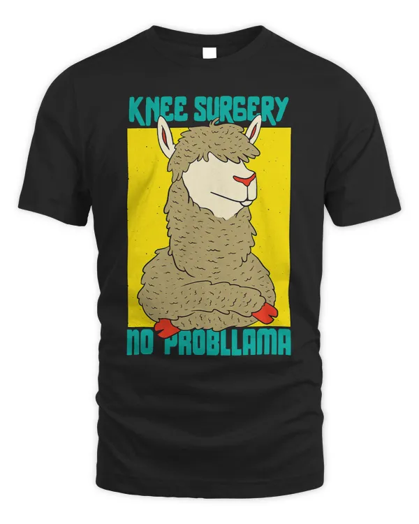 Injury Lama Patient Lover Funny Knee Replacement Surgery