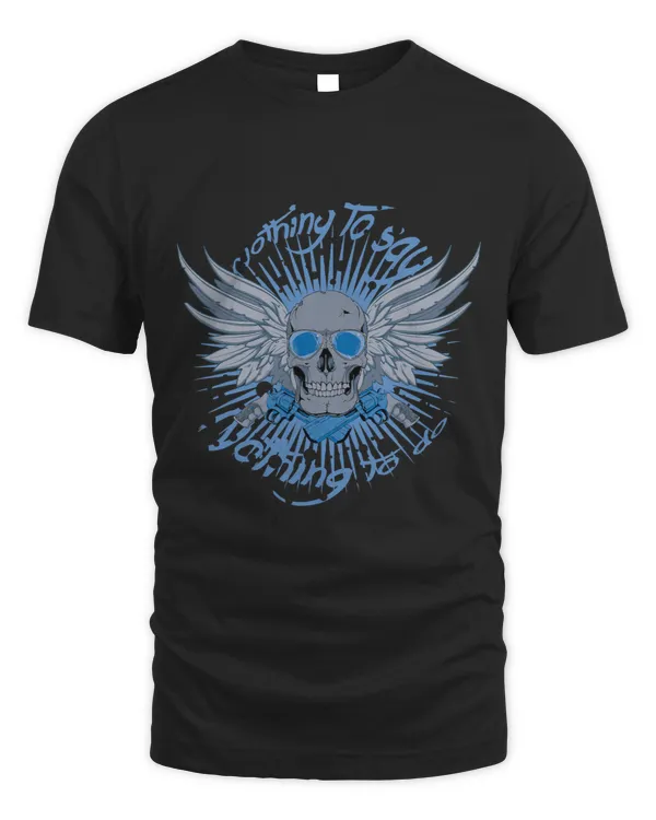 Hard Rock Demon Los Muertos Streetwear Style Gothic Top