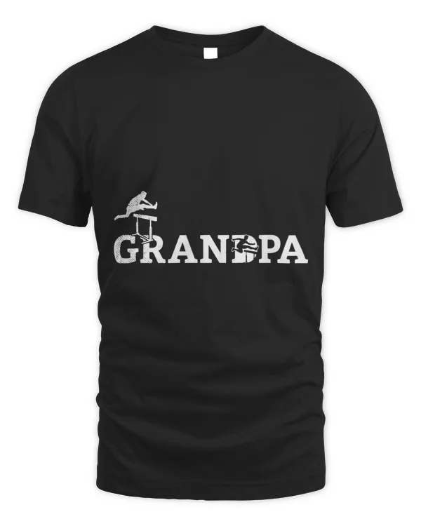 hurdles Grandpa theme artsy style of artwork