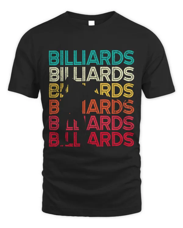 Retro Graphic Pool Billard Snooker Billard Cue 8Ball Chalk 1