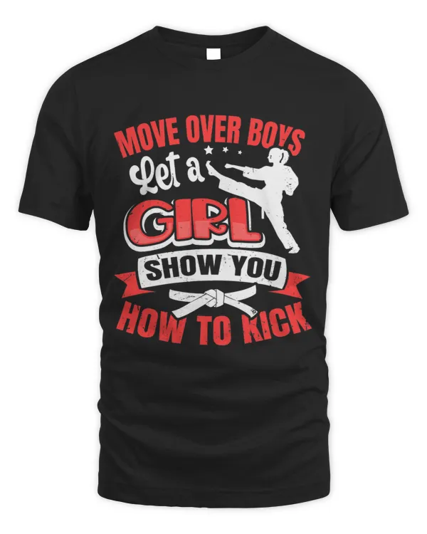 Move over Boys Let a Girl show you How to Kick Karate Girl 1