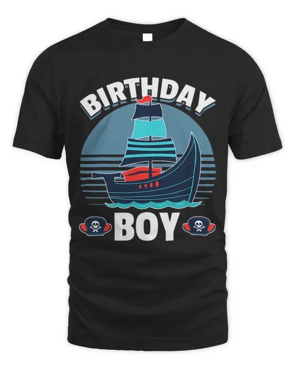 Pirate Birthday Boy Kids Toddler