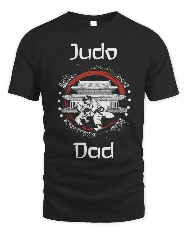 Judo Dad and Judoka with Judo and martial arts in Judo Kanji 2