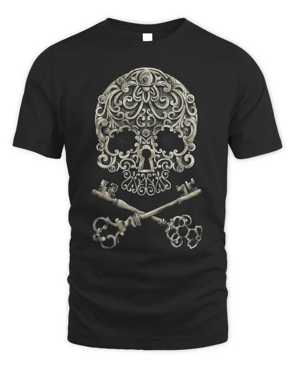 Key Skull Lock skull made of keys Locksmith art