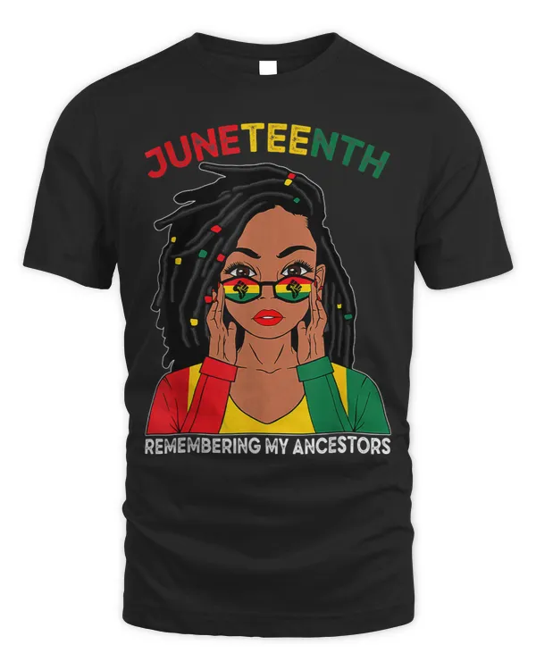 Locd Hair Black Woman Remebering My Ancestors Juneteenth