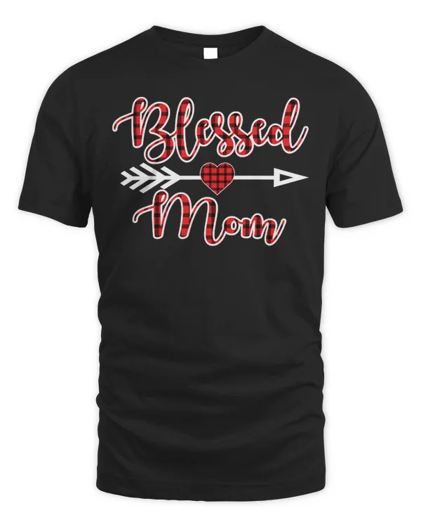 Mother Blessed Mom Of Pajama christmas t 21 mom