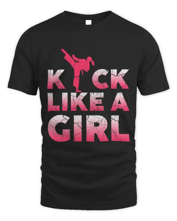 Kick like a Karate Girl Fight Sport
