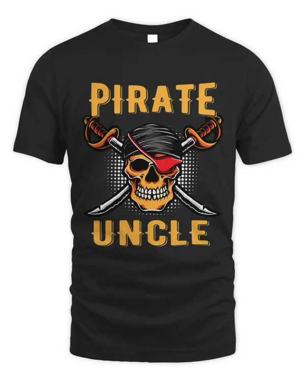 Pirate Uncle Funny Pirate Uncle Halloween Costume