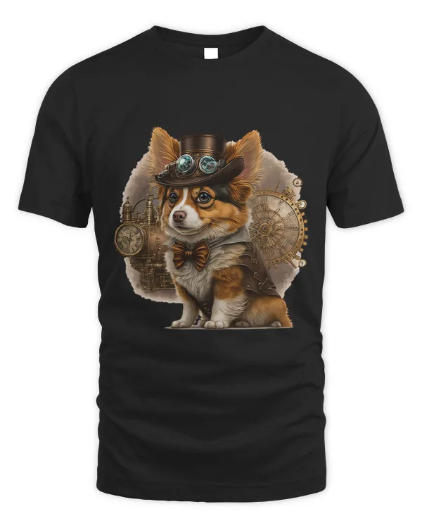 Steampunk dog Steampunk Cute Kitten Lovers Fantasy Artwork