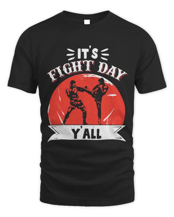 Kickboxing Vintage Its Fight Day YAll