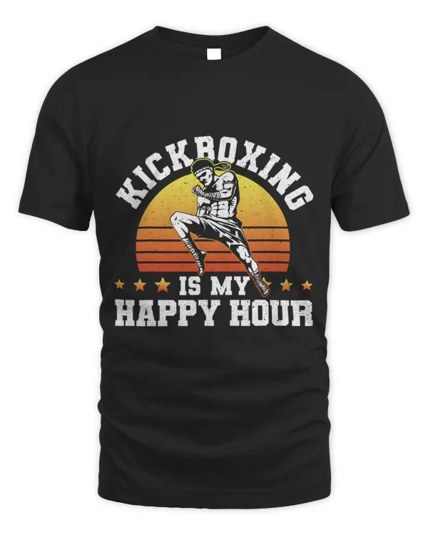 Kickboxing Vintage Kickboxing Is My Happy Hour