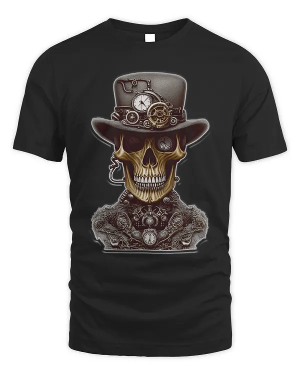 Steampunk skull the ultimate distinctive