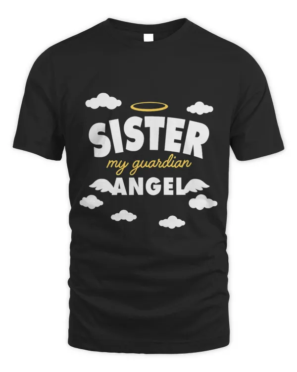 Sister My Guardian Angel Remembrance Family Memorial 1