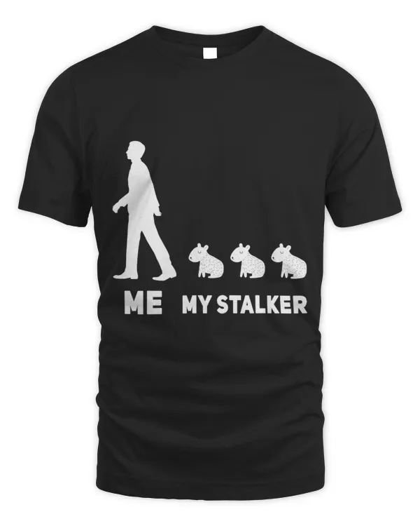 Me My Stalker Capybara Funny Capibara