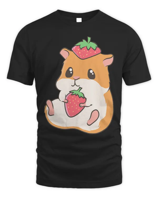 Strawberry Hamster Cute Kawaii Anime Japanese