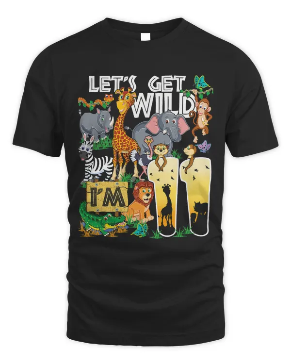 Kids Safari Zoo 11th Birthday Party Lets Get Wild Im 11