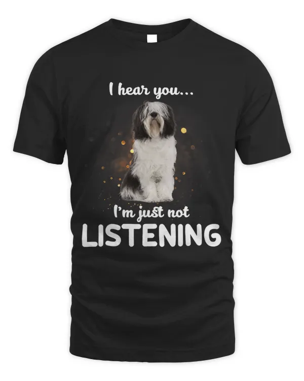 Polish Lowland Sheepdog Dog I Hear You Not Listening