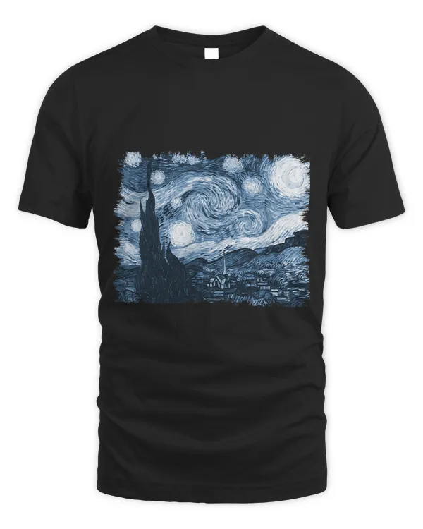 Stylish Vintage Art Starry Night Vincent Van Gogh Classic 1
