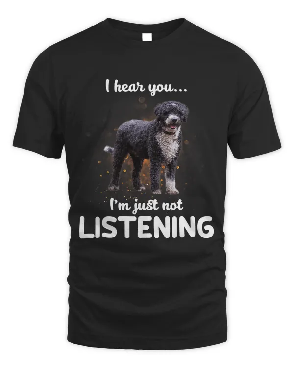 Spanish Water Dog I hear you not listening