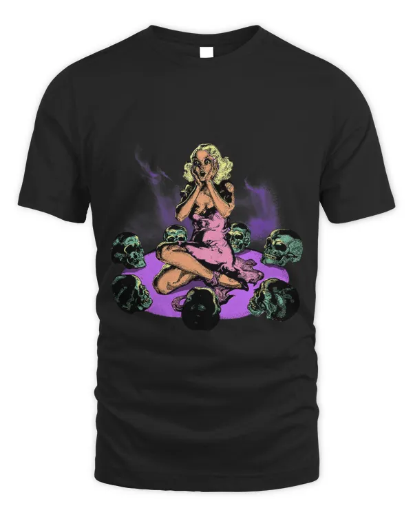 Pastel Goth Cursing of the Women Cursed Creepy Skulls Gothic