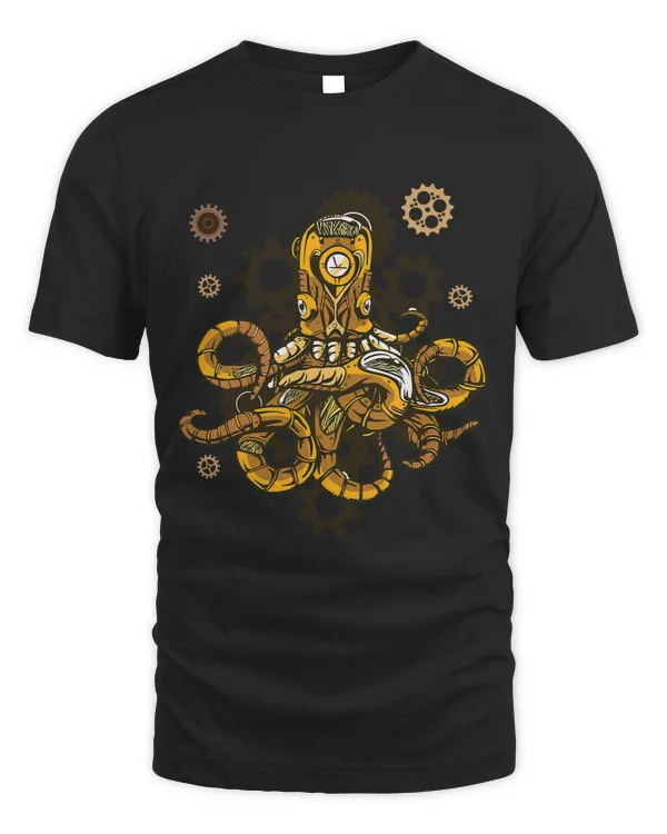 Science Fiction Cyberpunk Octopus Steampunk Squid