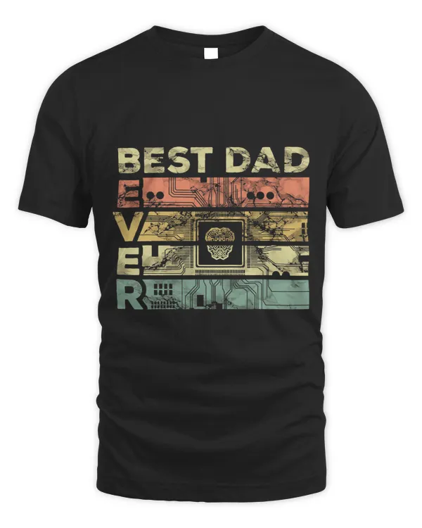 Mens Best Electronics Dad Soldering Father Programming
