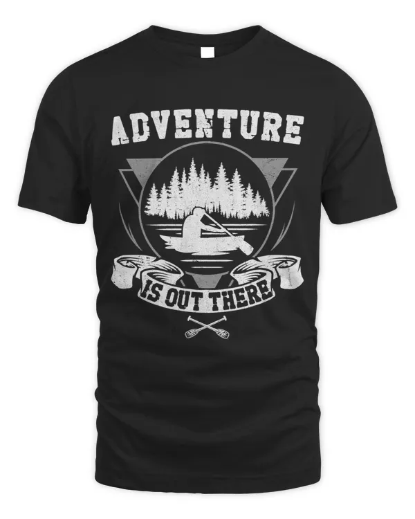 Canoe Canoeing Vintage Adventure Is Out There