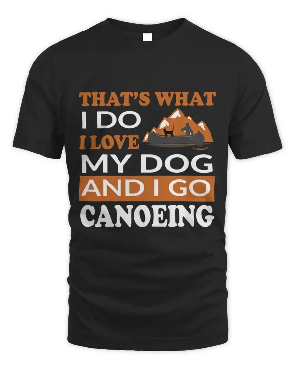 Dogs Canoeing Canoe Trip for Canoeists and Dog Lovers
