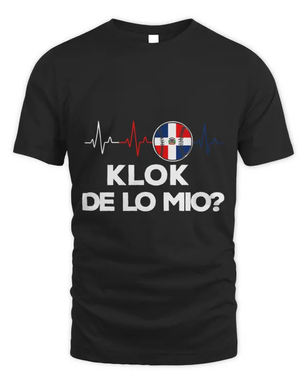 Dominican Flag RD Dominican Republic Baseball Dimelo KLOK