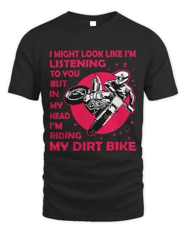 Funny Dirt Bike Art For Men Women Dirtbike Motorcycle Riding