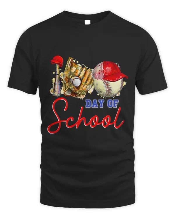 100 Days Of School 100th Day Baseball Teacher Kids Funny