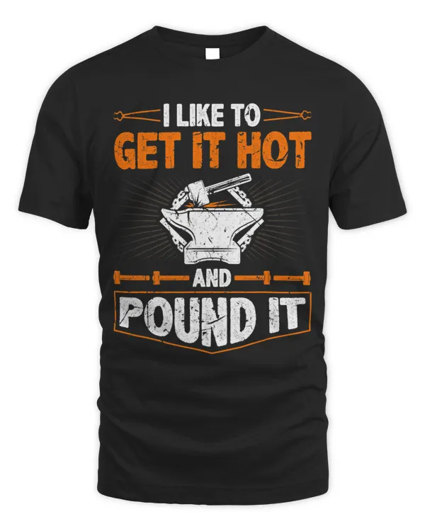 Blacksmith Forge Get Hot Pound It Blacksmithing Ironworker