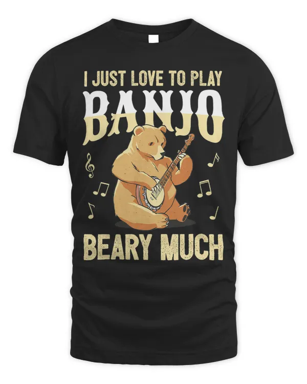 Banjo Player Bear Banjo