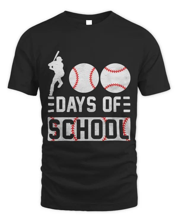 100 Days Of School Baseball 100th Day Of School Baseball