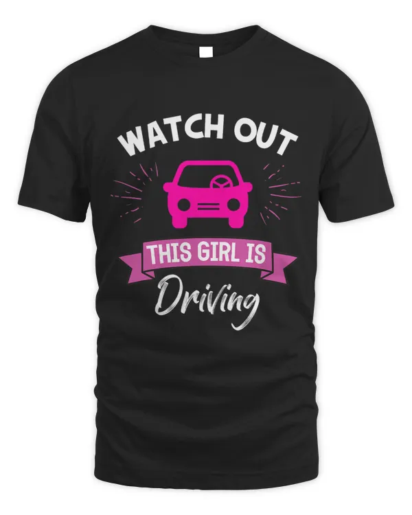 Funny New Drivers Licence Girls Gift This Girl is Driving