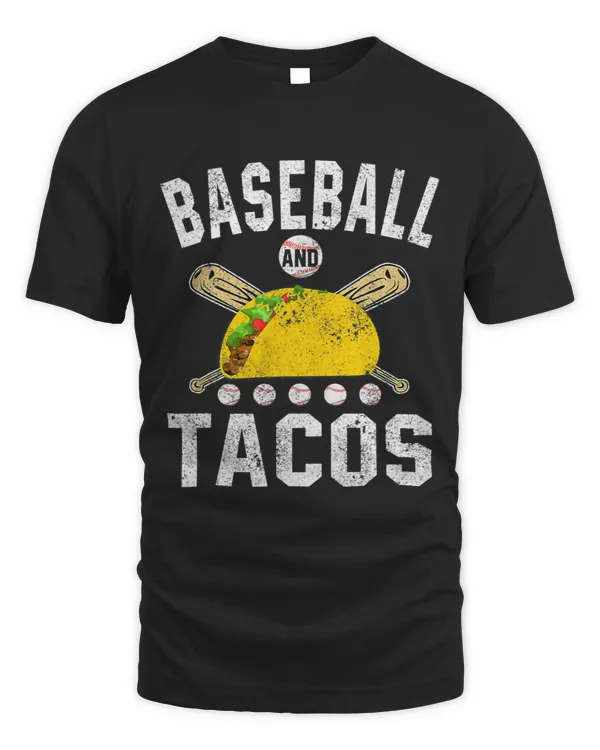 Baseball And Tacos Funny Cinco De Mayo Taco Lovers Women Men