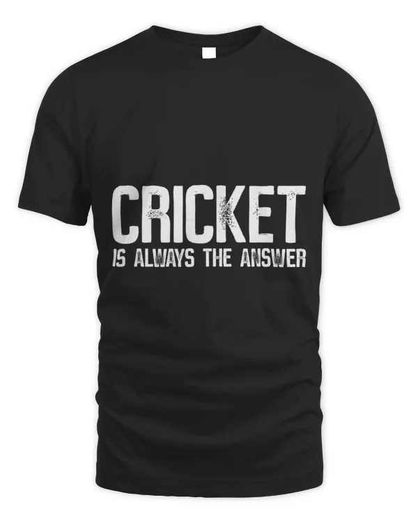 Cricket Is Always The Answer