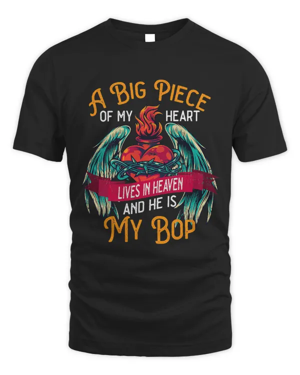 In loving memory Bop angel wing in my heart