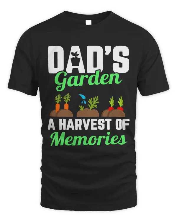 Gardening Dad Gardener Harvest of Memories