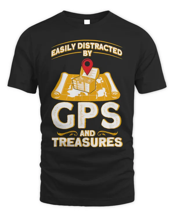 Easily Distracted By GPS Treasures Geocaching
