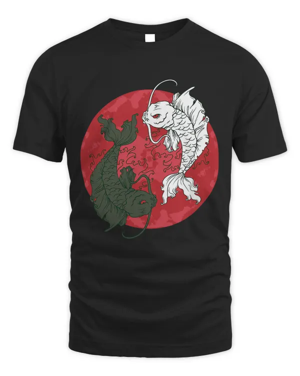 Funny Artistic Koi Japanese Fish