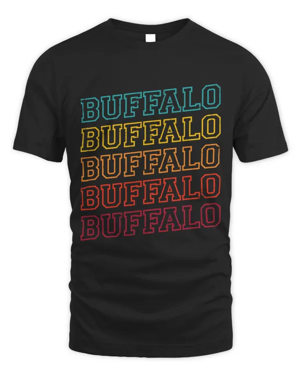 Buffalo Retro Vintage Buffalo Souvenir Buffalo