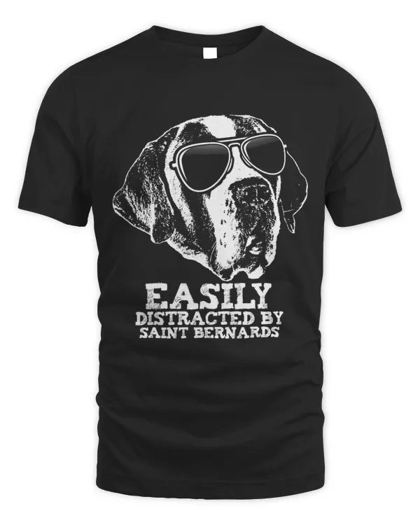 Easily Distracted By Saint Bernards Loving