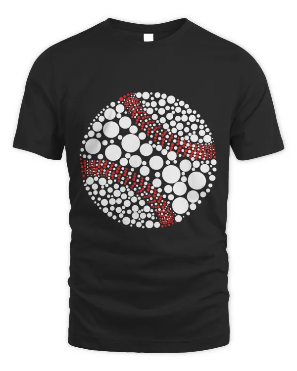 Funny Polka Dot Baseball Lover Player International Dot Day 2