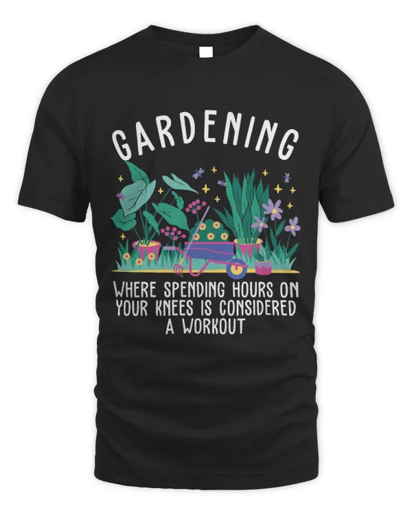 Gardening where spending hours on your knees
