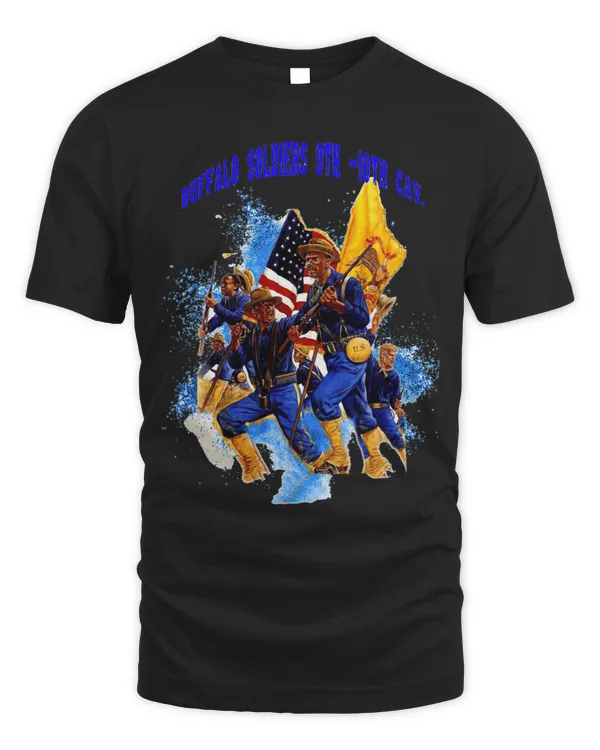 Buffalo Soldiers 9th and 10th Cavalry Unit Charge