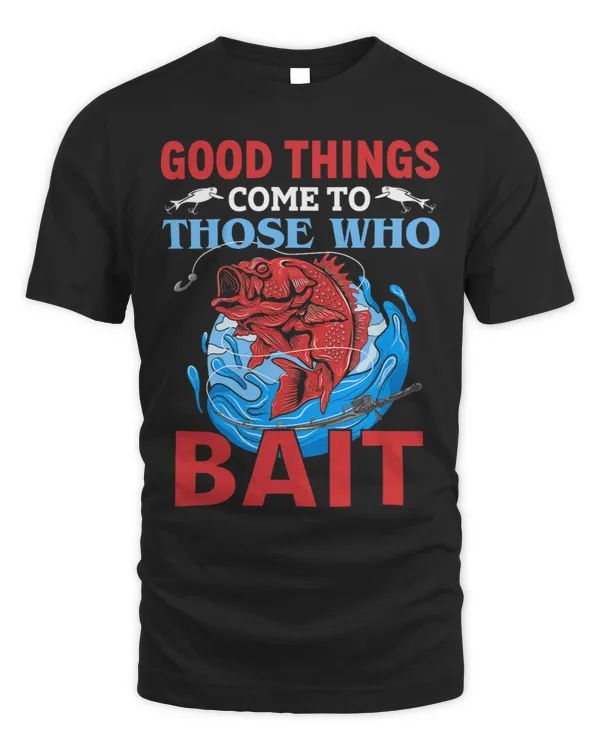 Good things come to those who bait funny angler fishing