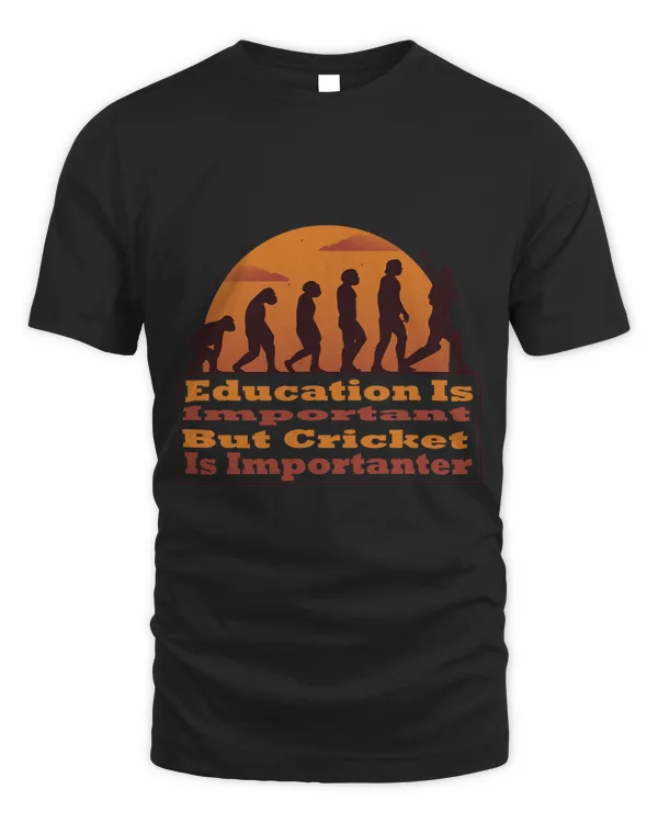 Funny Education Is Important But Cricket Is Importanter