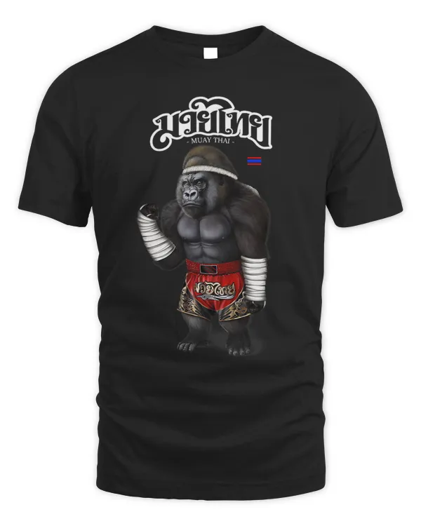 Gorilla as Muay Thai Kick Boxing Champion 3